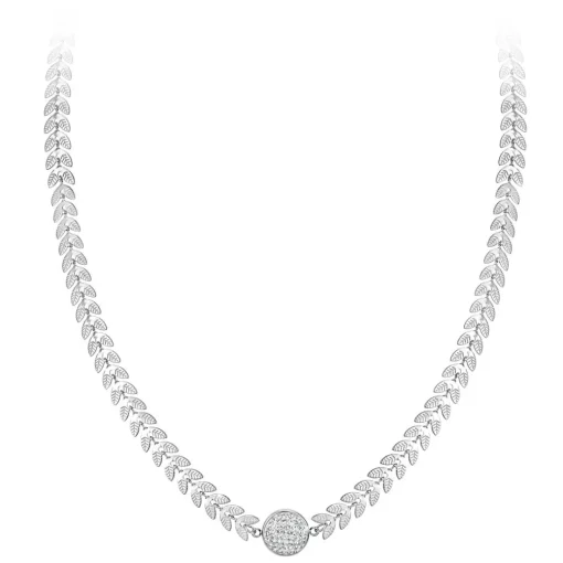 Collier Femme So Charm - B2463-ARGENT - Collier Mode Argenté