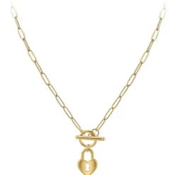 Collier Femme So Charm - B3230-DORE - Collier Coeur Doré