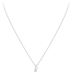 Collier Femme So Charm - B1498-P - Collier Initiale Argenté