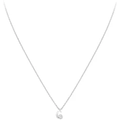 Collier Femme So Charm - B1498-G - Collier Initiale Argenté