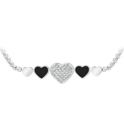 Collier Femme So Charm - B2935-ARGENT-COLLIER - Collier Coeur Argenté