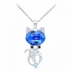 Collier femme So Charm - BS1449-SAPH Métal Argent