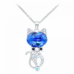 Collier femme So Charm - BS1449-SAPH Métal Argent