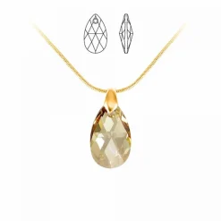 Collier femme So Charm - BS003-SN022-GOSH Métal Doré