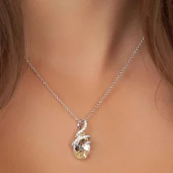 Collier femme So Charm - BS1435-BLANC Métal Argent
