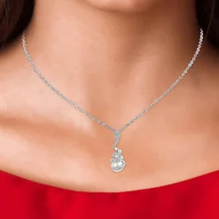 Collier femme So Charm - B2885-ARGENT Métal Argent