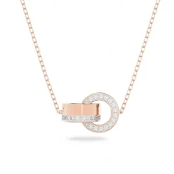 Collier Femme Swarovski - 5636496 Métal Doré rose