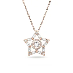 Collier Femme Swarovski - 5617766 Métal Doré rose
