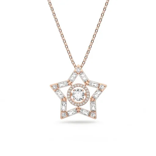 Collier Femme Swarovski - 5617766 Métal Doré rose