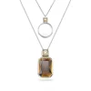 Collier Femme Swarovski - 5622784 Métal Rhodié Marron