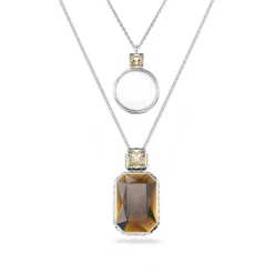 Collier Femme Swarovski - 5622784 Métal Rhodié Marron