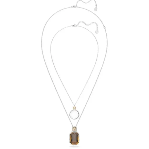 Collier Femme Swarovski - 5622784 Métal Rhodié Marron