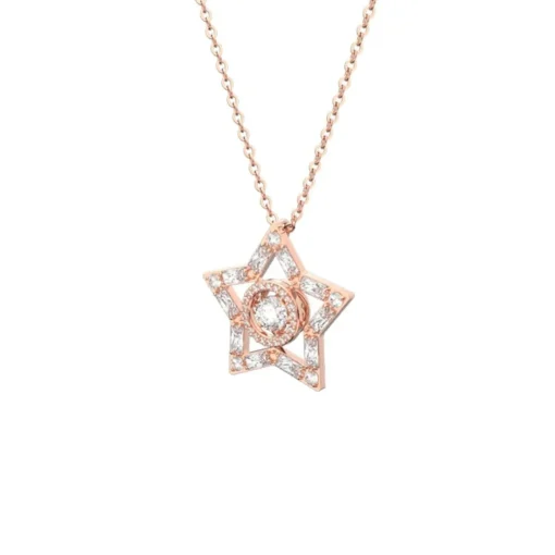 Collier Femme Swarovski - 5617766 Métal Doré rose