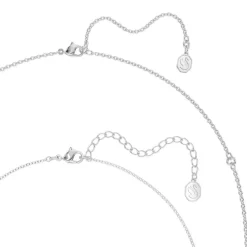 Collier Femme Swarovski - 5622784 Métal Rhodié Marron