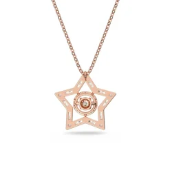 Collier Femme Swarovski - 5617766 Métal Doré rose