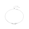 Collier Femme Swarovski Constella Bars - 5705626 Métal rhodié Argent