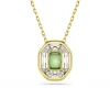 Collier Femme Swarovski Chroma Stack - 5705580 Plaqué or Vert