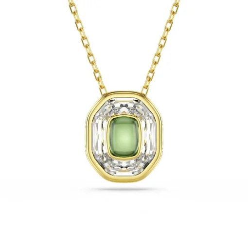 Collier Femme Swarovski Chroma Stack - 5705580 Plaqué or Vert