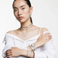 Collier Femme Swarovski Constella Chain - 5683360 argent