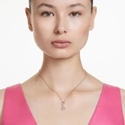 Collier Femme Swarovski Hyperbola - 5677623 doré rose,blanc