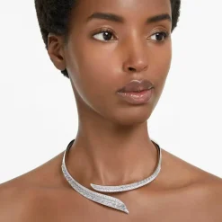Collier Femme Swarovski Hyperbola ALL ARD OP 5665330 - WHI/RHS M