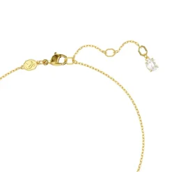 Collier Femme Swarovski Hyperbola Heart - 5680784 rose,doré