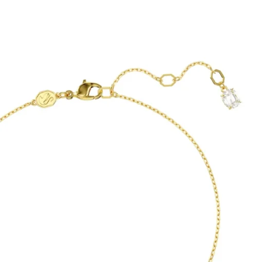 Collier Femme Swarovski Hyperbola Heart - 5680784 rose,doré
