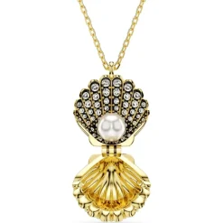 Collier Femme Swarovski Idyllia F Shell - 5683966 doré