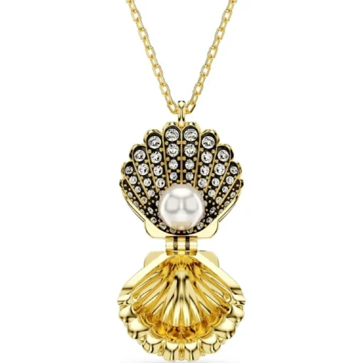 Collier Femme Swarovski Idyllia F Shell - 5683966 doré