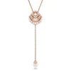 Collier Femme Swarovski Idyllia E Y - 5680299 doré rose,blanc