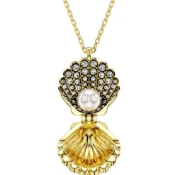 Collier Femme Swarovski Idyllia F Shell - 5683966 doré