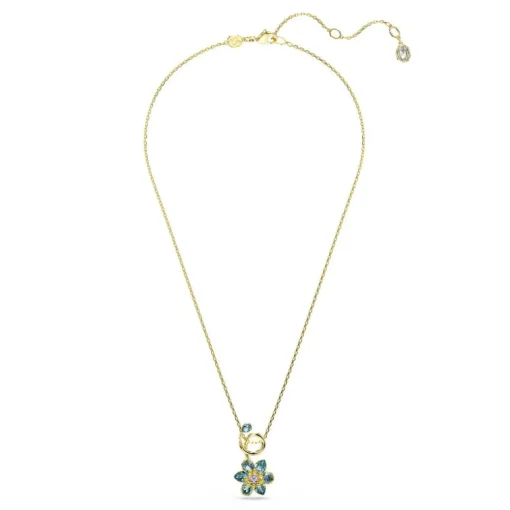 Collier Femme Swarovski Idyllia F Florere - 5709029 Plaqué or Bleu