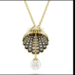 Collier Femme Swarovski Idyllia F Shell - 5683968 doré