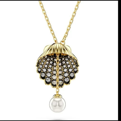 Collier Femme Swarovski Idyllia F Shell - 5683968 doré