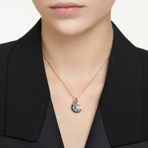 Collier Femme Swarovski Luna 5671585 - MUL/ROS