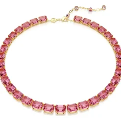 Collier Femme Swarovski Millenia - 5683429 rose,doré