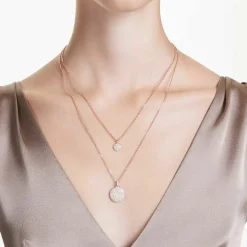 Collier Femme Swarovski Meteora - 5683449 argent,doré rose