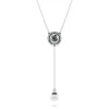 Collier Femme Swarovski Swan - 5681403 noir,argent