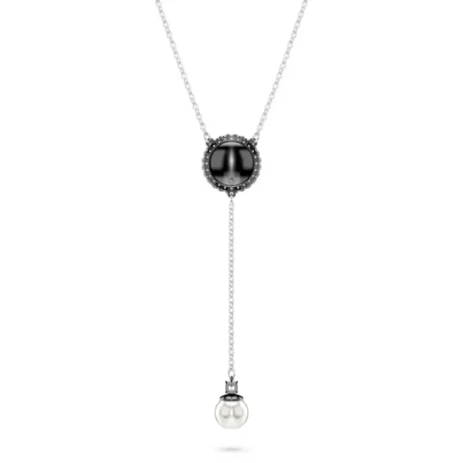 Collier Femme Swarovski Swan - 5681403 noir,argent