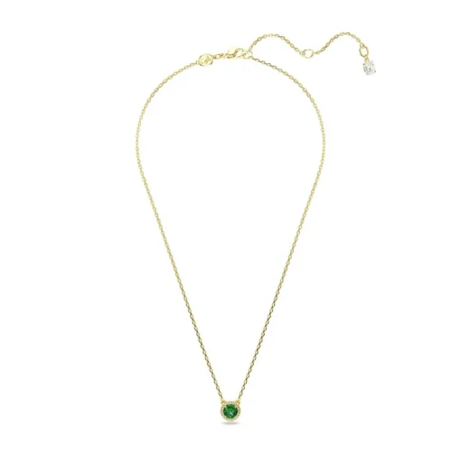 Collier Femme Swarovski Una  - 5680557 Plaqué or Vert