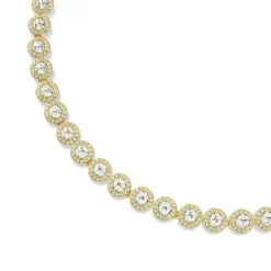 Collier Femme Swarovski Una Angelic - 5720505 Plaqué or Doré