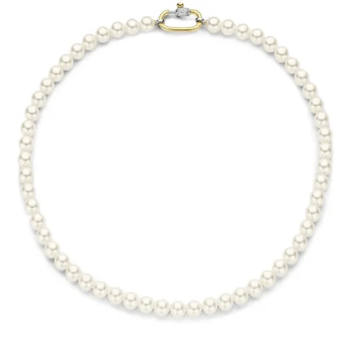Collier Femme Ti Sento 3967PW-48 - Argent, plaqué or