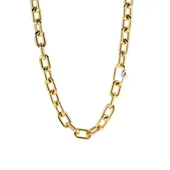 Collier Femme Ti Sento 3957SY-48 - Argent, plaqué or