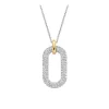 Collier Femme Ti Sento 3964ZY-42 - Argent, plaqué or