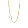 Collier Femme Ti Sento 3958ZY-48 - Argent, plaqué or