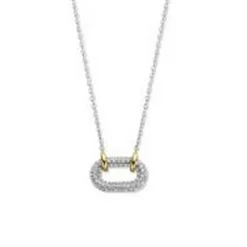 Collier Femme Ti Sento 34010ZY-42 - Argent, plaqué or
