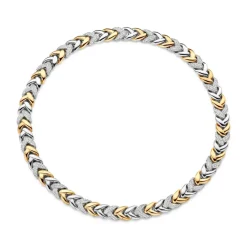 Collier Femme Ti Sento 3989ZY-42 - Argent, plaqué or
