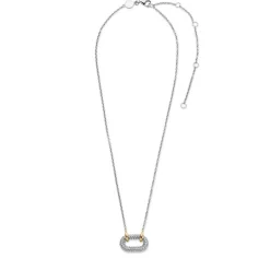 Collier Femme Ti Sento 34010ZY-42 - Argent, plaqué or