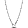 Collier Fermoir Clouté & Chaîne
