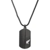 Collier Homme All Blacks Bijoux - 682400 Acier Couleur Noir